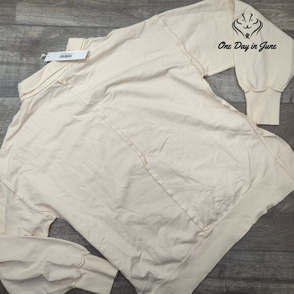 Chelsea DeBoer Mock Turtle Neck Long Sleeve Sweatshirt Size XS/S - Picture 5 of 5